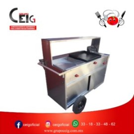 Horno para pizza de acero inoxidable chico / MODELO HPCH-AI-71/63